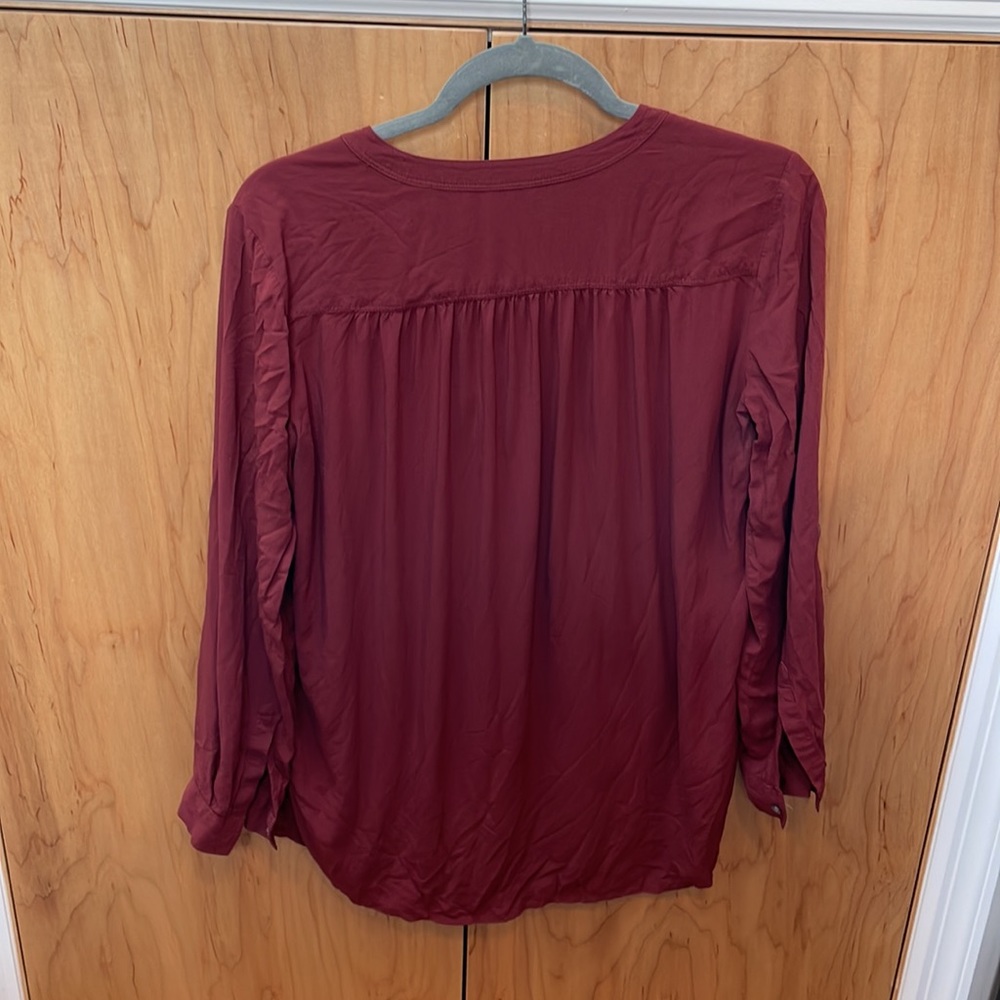 Loft Half Button Blouse - image 2